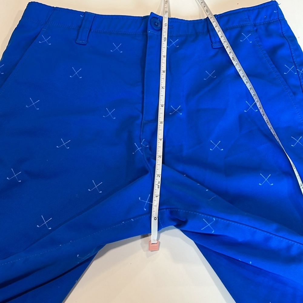 Under Armour - 18, boys golf shorts, blue - Picture 5 of 6